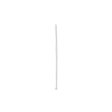 50mm Sterling Silver Headpins 