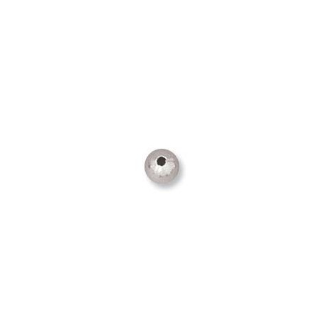 3mm Sterling Silver Seamless Beads