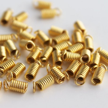 Coil End Crimps - Gold Plated