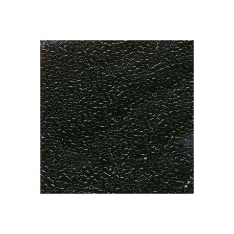 DB010 Delica 11/0 Miyuki Seed Beads - Black - 5g