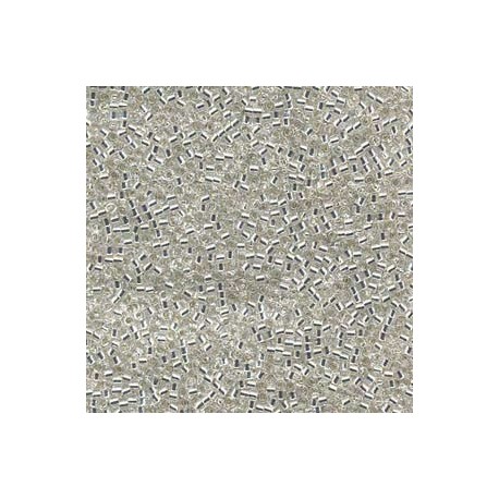 Delica 11/0 (DB041) Miyuki Seed Beads - Silver Lined Crystal - 5g