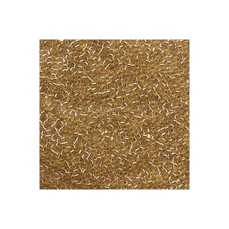 Delica 11/0 (DB0042) Miyuki Seed Beads - Silver Lined Gold - 5g