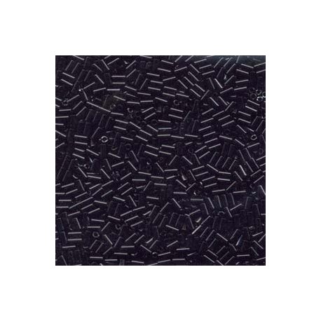 Miyuki 3mm Bugle Beads - Black