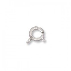 5mm Sterling Silver Bolt Ring Clasps