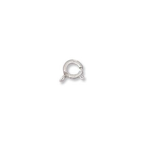 5mm Sterling Silver Bolt Ring Clasps