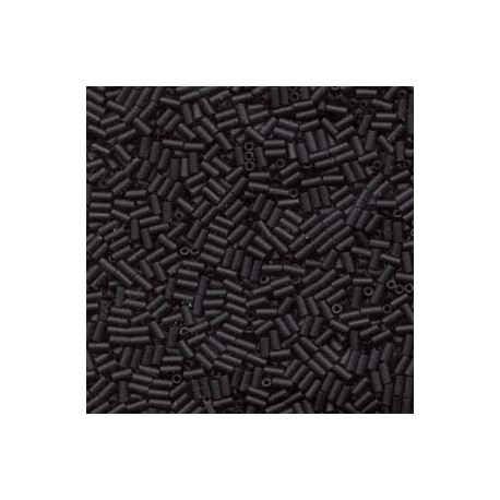 Miyuki 3mm Bugle Beads - Matt Black