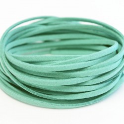 3mm Faux Suede Cord - Turquoise