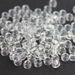 Miyuki Seed Beads 6/0 - Crystal - 10g