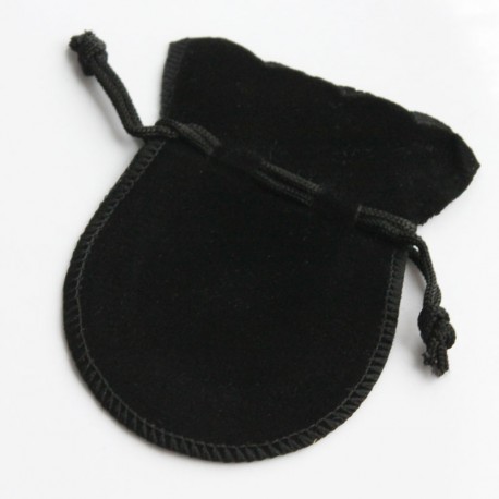 Small Velvet Gift Bag - Black