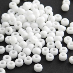Miyuki Seed Beads 6/0 - (402) Opaque White - 10g