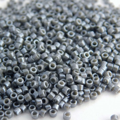 Delica 11/0 (DB268) Miyuki Seed Beads - Opaque Smoke Lustre - 5g
