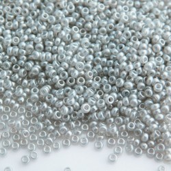 Miyuki Seed Beads 15/0 - Silver Grey Ceylon (526)
