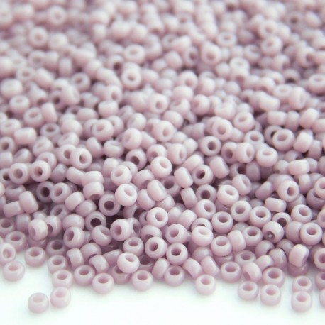 Miyuki Seed Beads 15/0 - Opaque Mauve (410)