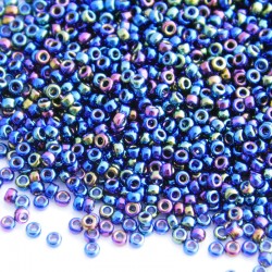 Miyuki Seed Beads 15/0 - Metallic Blue Iris (455)