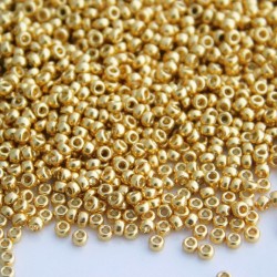 Miyuki Seed Beads 15/0 - Duracoat Galvanised Gold (4202)