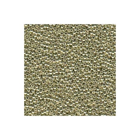 Miyuki Duracoat Seed Beads 8/0 - Galvanised Silver