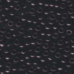 Miyuki Seed Beads 5/0 - (401) Opaque Black - 10g