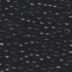 Miyuki Seed Beads 5/0 - Opaque Black