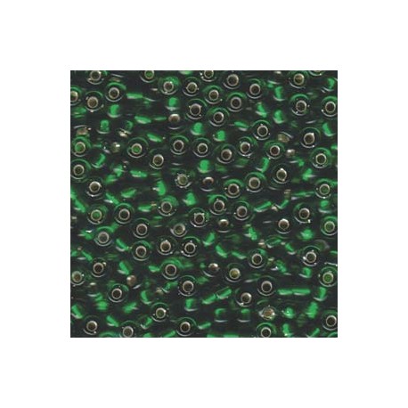 Miyuki Seed Beads 6/0 - (146S) Silver Lined Green - 10g