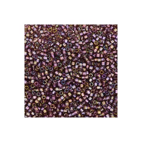Delica 11/0 (DB2390) Miyuki Seed Beads - Fancy Lined Old Rose - 5g