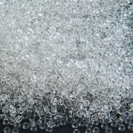 Preciosa Seed Beads 11/0 - Crystal Clear - 20g