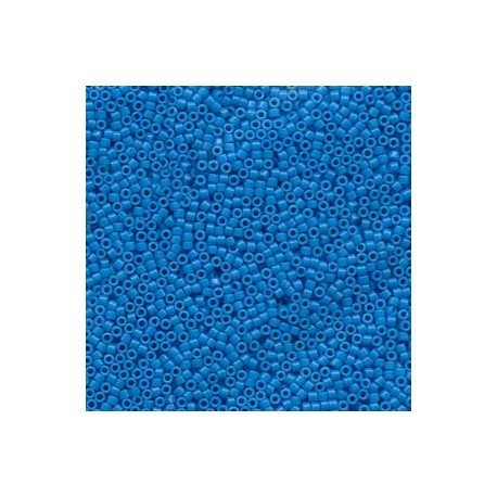 Delica 11/0 (DB659) Miyuki Seed Beads - Dyed Opaque Capri Blue - 5g