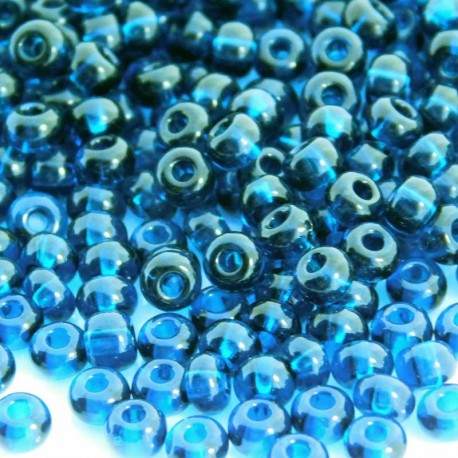 6/0 Czech Seed Beads - Montana Blue - 20g