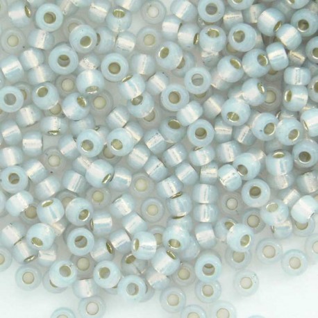 Miyuki Seed Beads 8/0 - Dyed Smoky Opal S/L Alabaster - 10g
