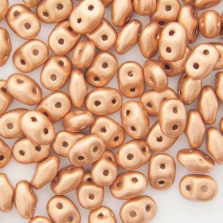 SuperDuo Beads - Crystal Vintage Copper - 10g