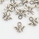 10mm Small Bee Charm - Antique Silver Tone - Pack of 1