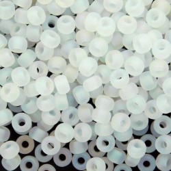 Miyuki Seed Beads 6/0 - (131FR) Matt Crystal AB -10g