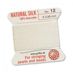 Griffin Silk Cord No.12 (0.98mm) - White