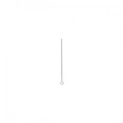 1.5" (38mm) Silver Plated Eyepins - Beadsmith