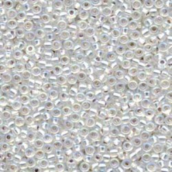 Miyuki Seed Beads 8/0 - Silver Lined Crystal AB (1001)