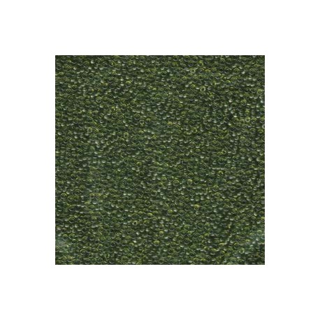 Miyuki Seed Beads 15/0 - Transparent Olive Green (158) - 5g