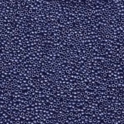 Miyuki Seed Beads 15/0 - Matt Metallic Cobalt Blue (2075) - 5g