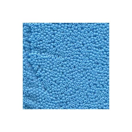 11/0 Czech Seed Beads - Light Blue Matt - 20g