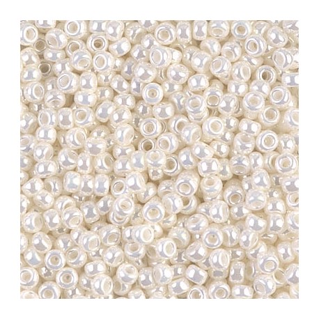 Miyuki Seed Beads 8/0 - Ivory Pearl Ceylon (591) - 10g