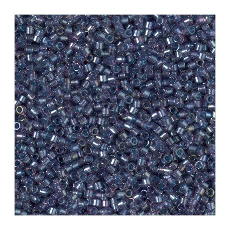 Delica 11/0 (DB2387) Miyuki Seed Beads - Fancy Lined Anchor Grey - 5g