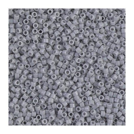 Delica 11/0 (DB1139) Miyuki Seed Beads - Opaque Ghost Grey - 5g