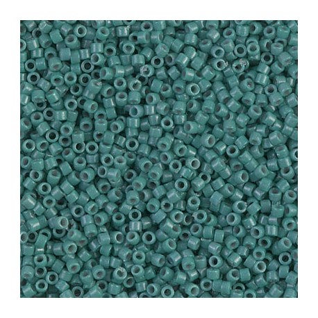 Delica 11/0 (DB2131) Miyuki Seed Beads - Duracoat Opaque Eucalyptus - 5g