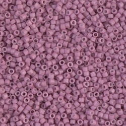 Delica 11/0 (DB800) Miyuki Seed Beads - Dyed Matt Opaque Rose - 5g