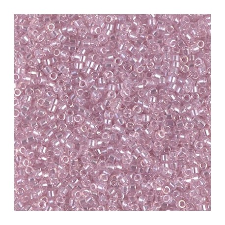 Delica 11/0 (DB1472) Miyuki Seed Beads - Transparent Rose Lustre - 5g