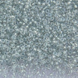 Miyuki Seed Beads 11/0 - Sparkle Pewter Lined Crystal (242) - 10g