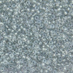 Miyuki Seed Beads 6/0 - Sparkle Pewter Lined Crystal (242) - 10g