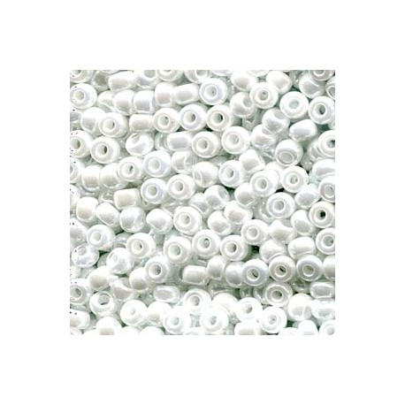 Miyuki Seed Beads 6/0 - White Pearl Ceylon (420)