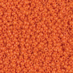 Miyuki Seed Beads 6/0 - Opaque Orange (406) - 10g