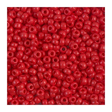 Miyuki Seed Beads 8/0 - Opaque Red - 10g