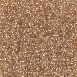 Miyuki Seed Beads 11/0 - Sparkle Metallic Gold Lined Crystal (242) - 10g