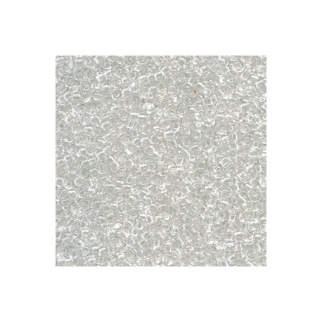 8/0 Czech Seed Beads - Crystal - 20g